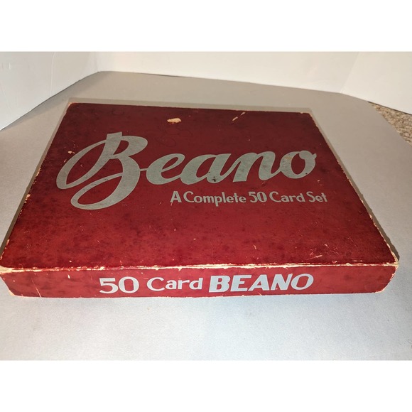 Antique Vintage 1930's  MB Beano A Complete Set Bingo Board Game Must See Rare - Picture 8 of 8
